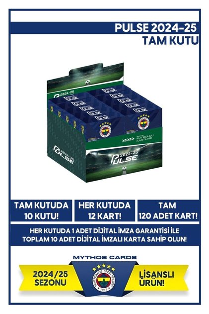 Fenerbahçe - Mythos Go Futbolcu Kartları Lisanslı 1 Paket